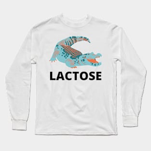 Lactose Crocodille Long Sleeve T-Shirt